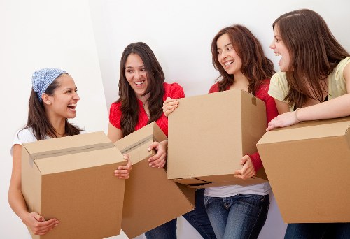 Professional movers handling student removals in Belgravia