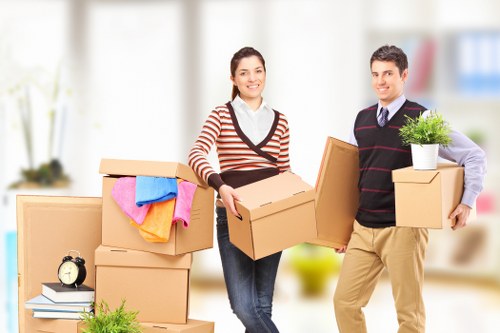 Residential furniture removal in a Belgravia townhouse