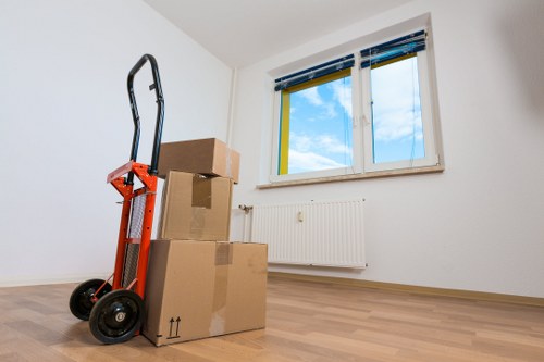 Green moving and recycling service in central London
