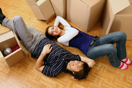 Local movers transporting furniture in Belgravia